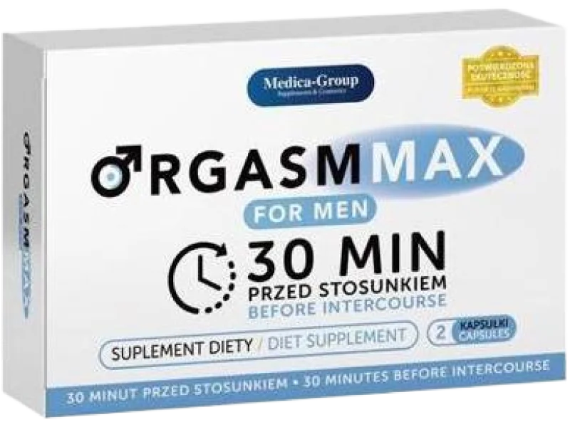 Medica-Group OrgasmMax for Men, kapsułki, 2 kaps.