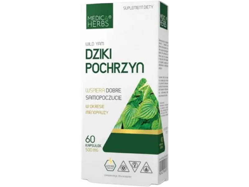 Medica Herbs Dziki Pochrzyn, kapsułki, 60 kaps.