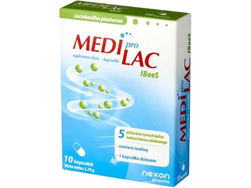 Mediprolac IBeeS, kapsułki, 10 kaps.