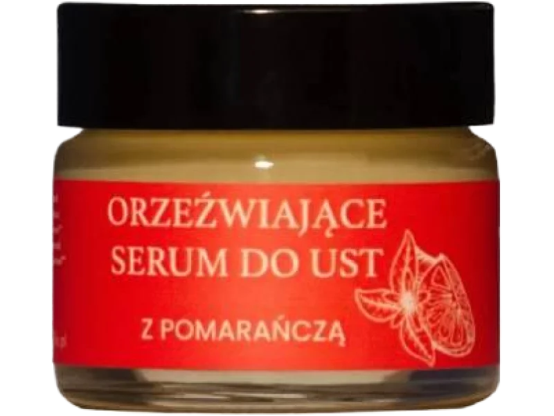 Mglife Orzeźwiające serum do ust z pomarańczą, 15 ml