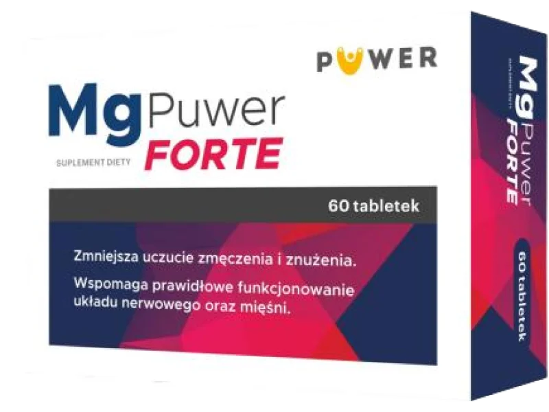 MgPuwer Forte, tabletki, 200 mg, 60 tabl.