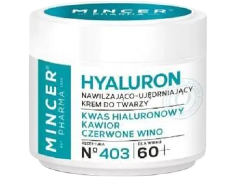 MINCER Hyaluron 403 Krem ujędrniający 60+, 50 ml