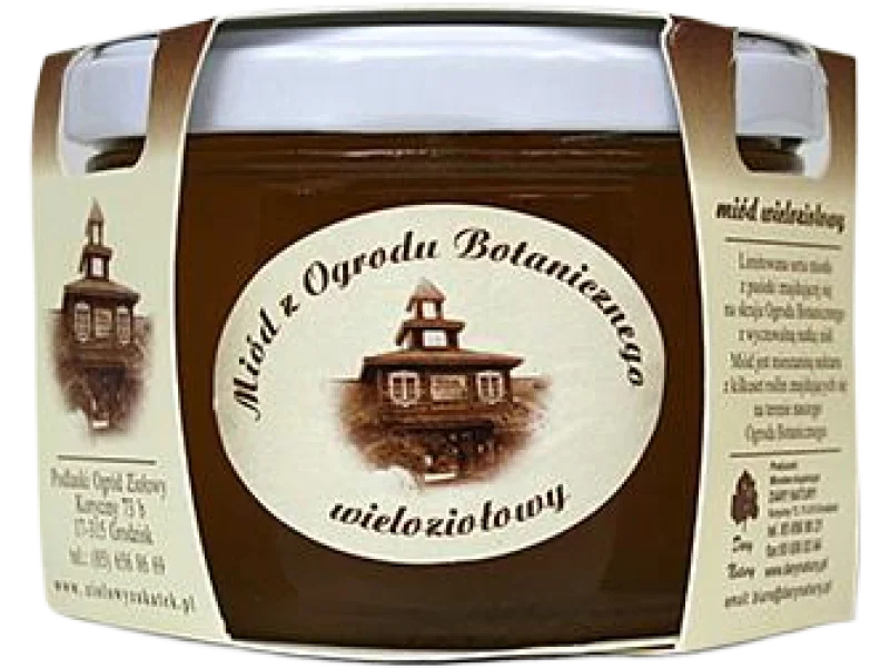 Miód z Ogrodu Botanicznego wieloziołowy, 230 g