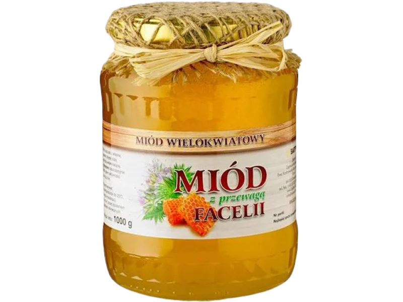 Miód z przewagą facelii, 1000 g