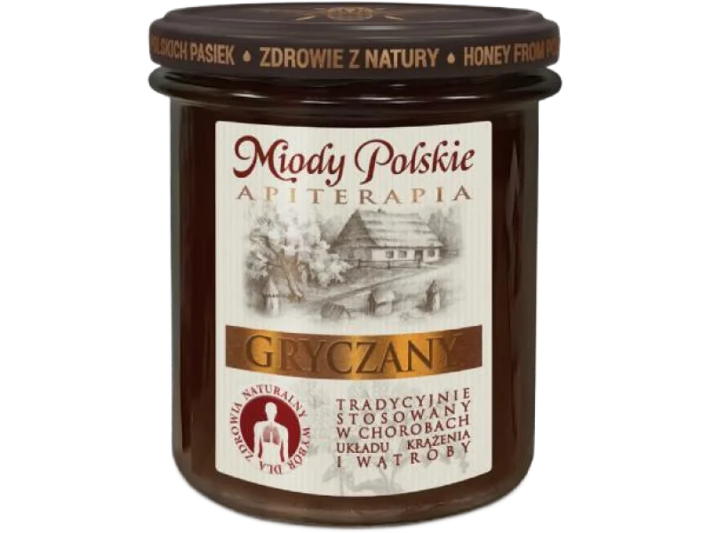 Miody Polskie Miód gryczany, 400 g