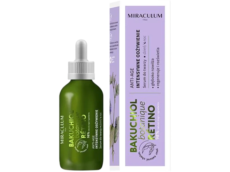 Miraculum Bakuchiol Botanique Retino Anti-Age intensywne odżywienie, serum, 30 ml