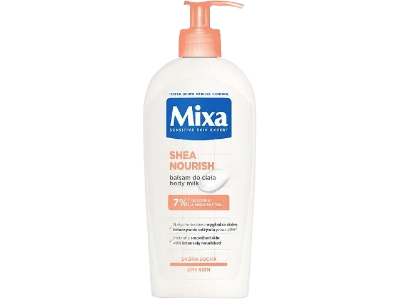 MIXA Shea Nourish Balsam do ciała odżywczy, 400 ml
