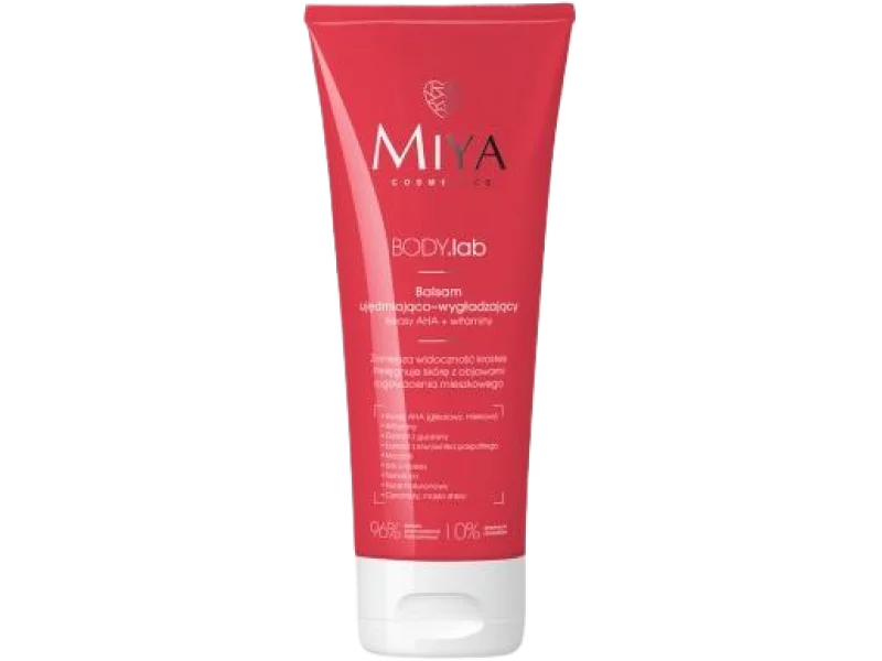Miya BODY.lab ujędrniająco-wygładzający z kwasami AHA i witaminami, balsam, 200 ml