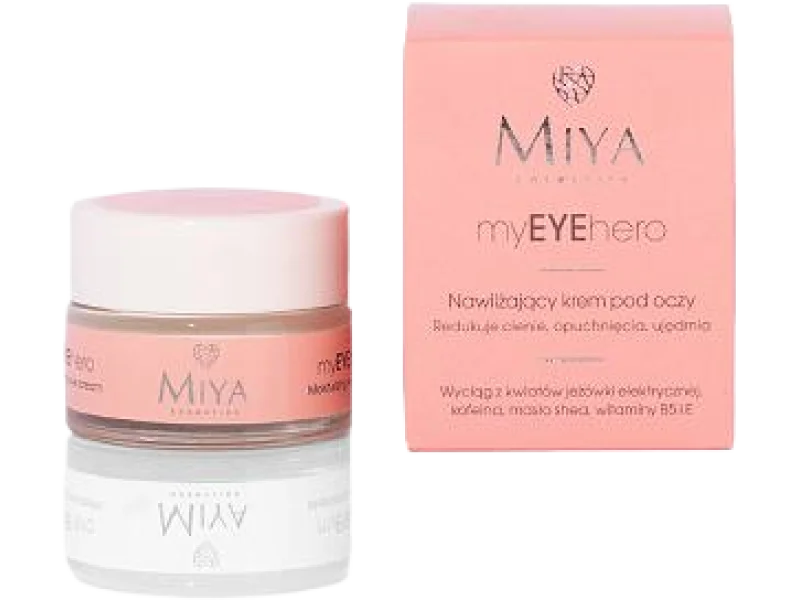 MIYA Cosmetics MyEYEhero Nawilżający Krem Pod Oczy, 15 ml