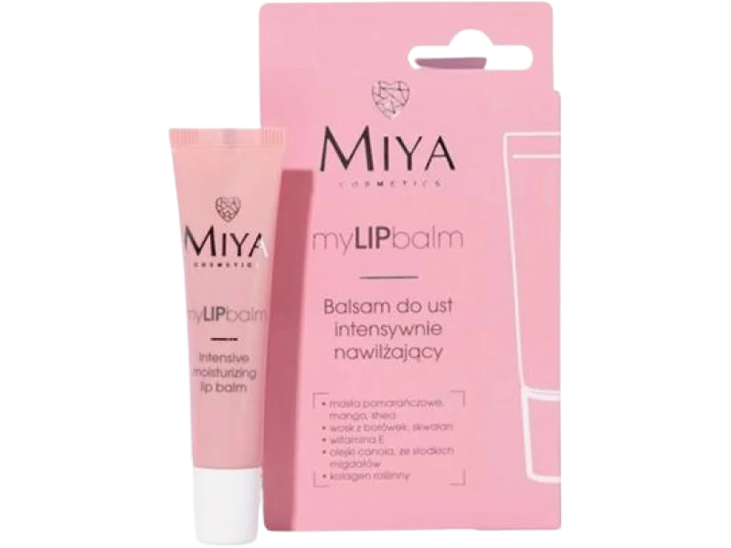 Miya Cosmetics MyLIPbalm intensywnie nawilżający, balsam, 15 ml