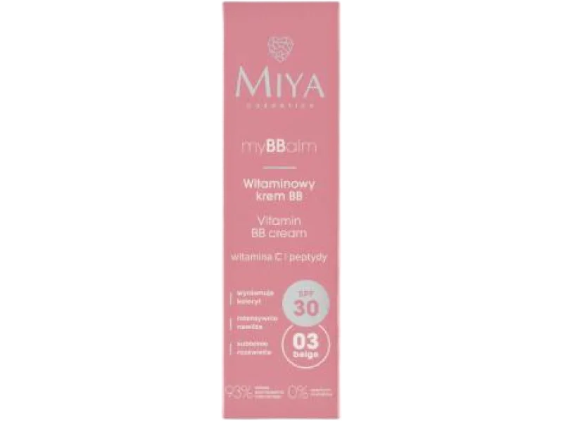 MIYA myBBalm witaminowy BB SPF 30, krem, 30 ml