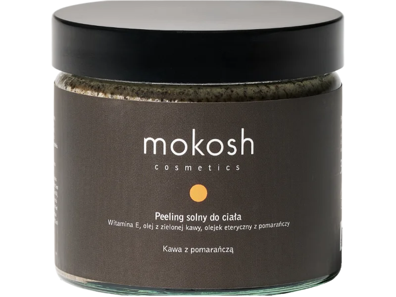 Mokosh peeling solny do ciała kawa z pomarańczą, 300 g