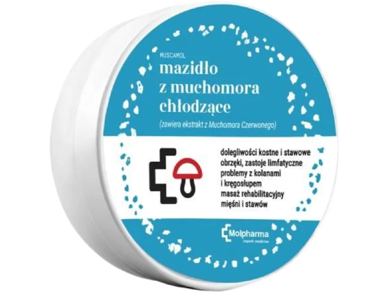 Molpharma Mazidło chłodzące z ekstraktem z Muchomora Czerwonego, 100 ml