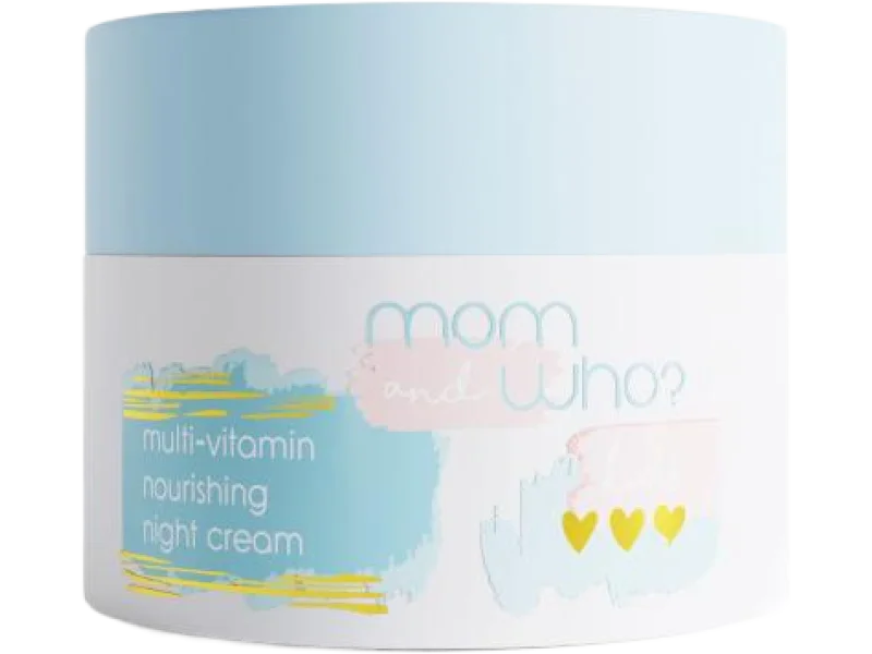 Mom and Who? Kids krem multiwitaminowy na noc dla dzieci, 50 ml