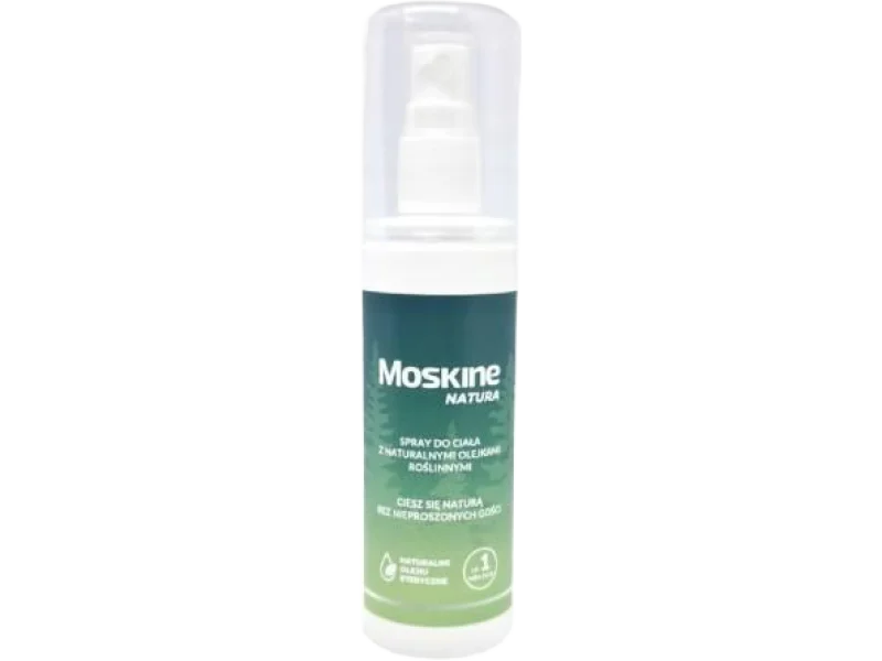 Moskine Natura Spray do pielęgnacji ciała z naturalnymi olejkami roślinnymi, 100 ml