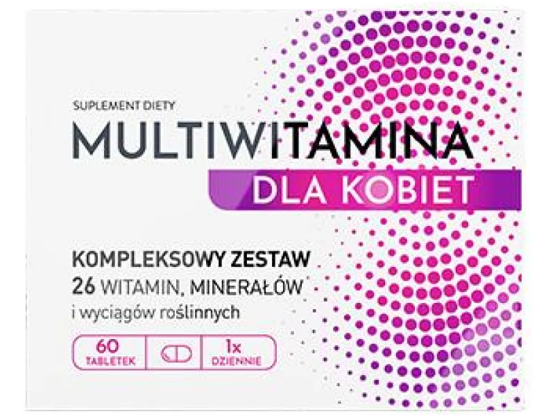 Multiwitamina dla kobiet, tabletki, 60 tabl.