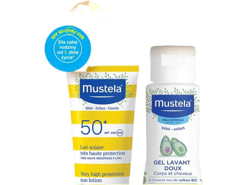 Mustela maluszek na wakacjach, zestaw, 40 + 100 szt.