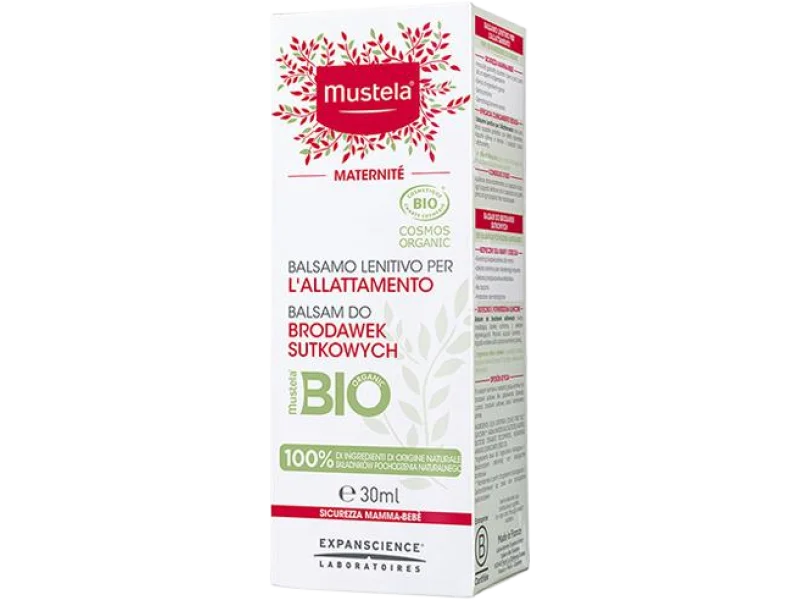 MUSTELA MATERNITE BIO Balsam do brodawek sutkowych, 30 ml