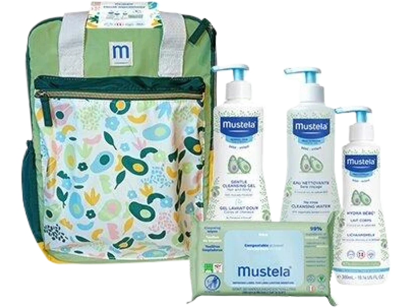 Mustela plecak wyprawkowy, zestaw,  zestaw