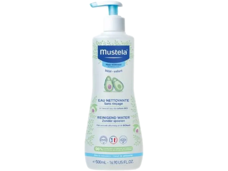 MUSTELA Woda oczyszczająca bez spłukiwania, płyn, 500 ml