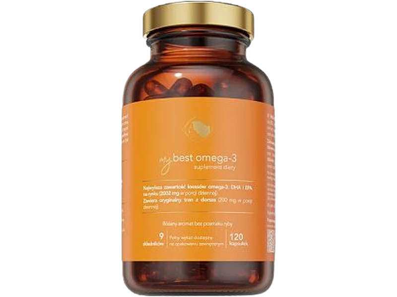MyBestPharm My Best Omega 3, kapsułki, 120 kaps.