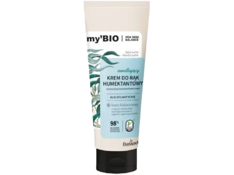 my’BIO Nawilżający krem humektantowy do rąk, 100 ml