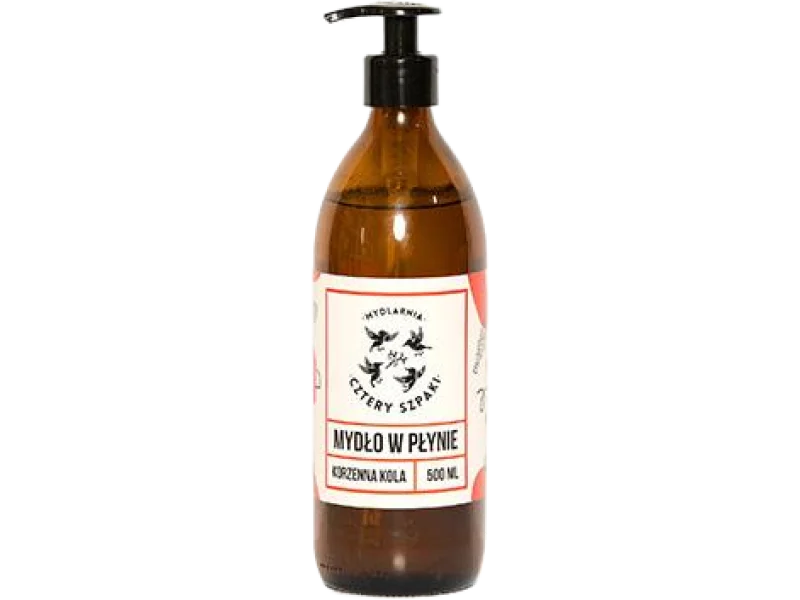 Mydlarnia Cztery Szpaki, korzenna kola, płyn, 500 ml