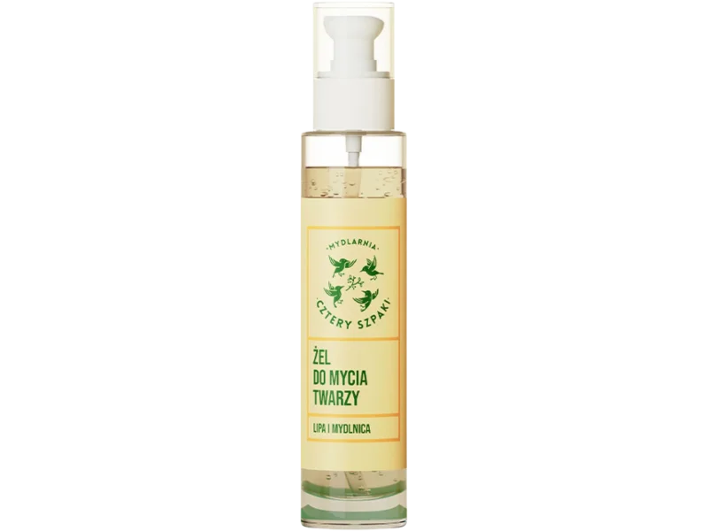 Mydlarnia Cztery Szpaki lipa i mydlnica, żel, 100 ml