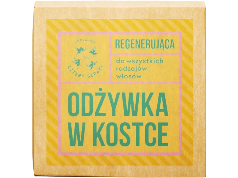 Mydlarnia Cztery Szpaki regenerująca odżywka w kostce eukaliptus cytrynowy, 55 g