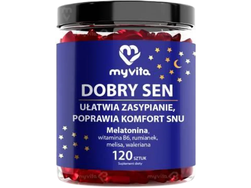 MyVita Dobry Sen, żelki, 120 szt.