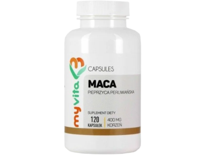MyVita Maca, kapsułki, 400 mg, 60 kaps.