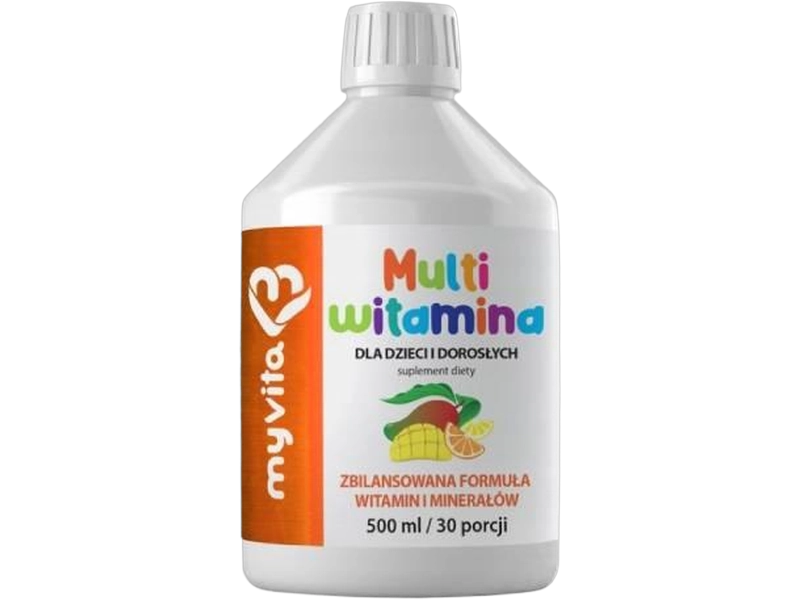 MyVita Multiwitamina Liquid, płyn, 500 ml