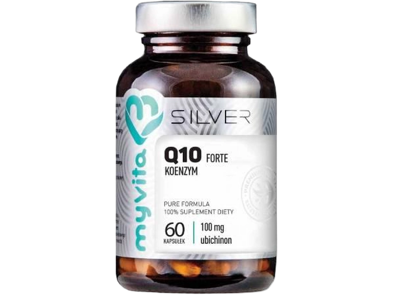 MyVita Silver Koenzym Q10 Forte, kapsułki, 100 mg, 60 kaps.