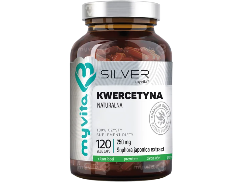 MyVita Silver kwercetyna naturalna, kapsułki, 120 kaps.