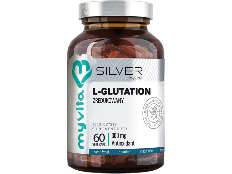 MyVita Silver L-glutation zredukowany, kapsułki, 120 kaps.