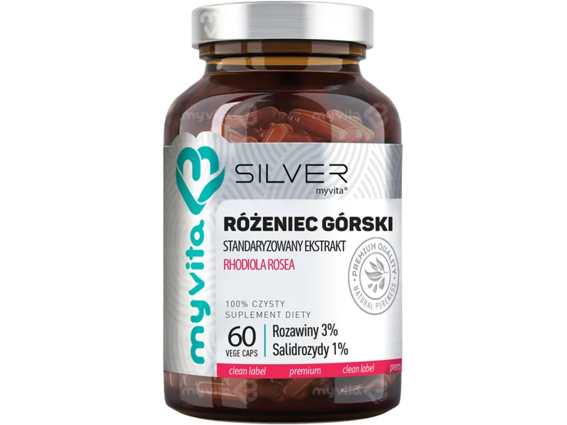 MyVita Silver Różeniec górski, kapsułki, 60 kaps.
