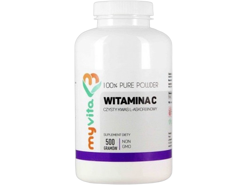 MyVita Witamina C lewoskrętna, proszek, 250 g