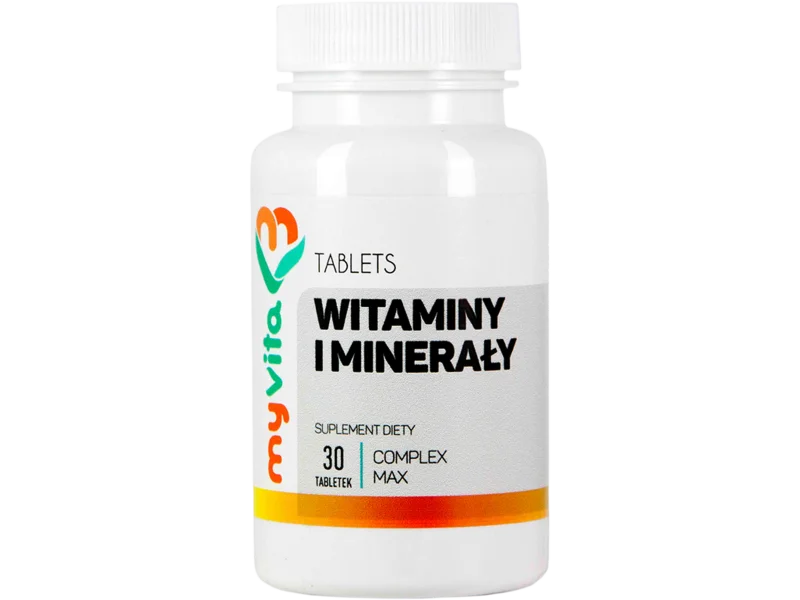 MyVita Witaminy i minerały Complex Max, tabletki, 90 tabl.