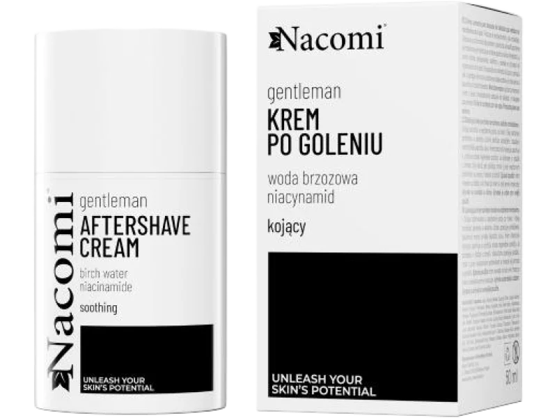 NACOMI Gentleman Łagodzący krem po goleniu, 50 ml