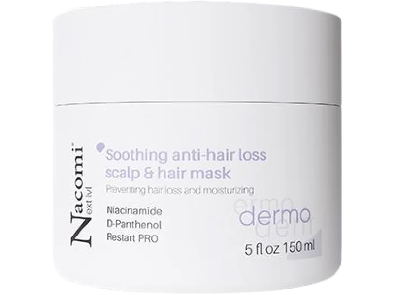 NACOMI Kojąca maska do skóry głowy i włosów zapobiegająca wypadaniu, 150 ml