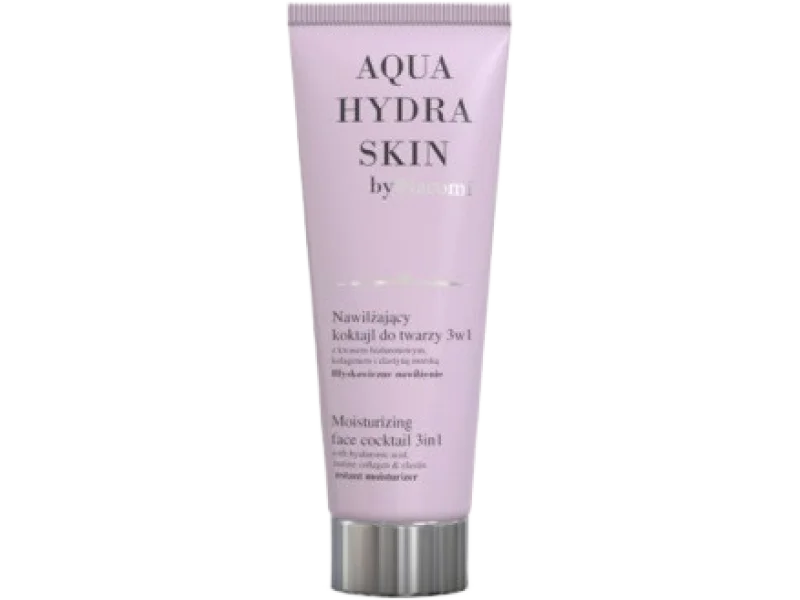 NACOMI Koktajl nawilżający do twarzy 3 w 1, maska, 85 ml