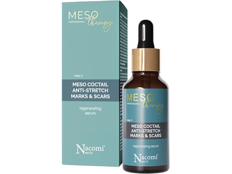 NACOMI Meso Regenerujący koktajl zapobiegający bliznom i rozstępom, serum, 30 ml