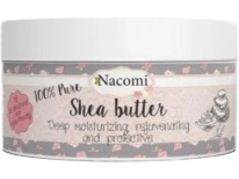 NACOMI Naturalne Masło Shea Czyste, 100%, 100 ml