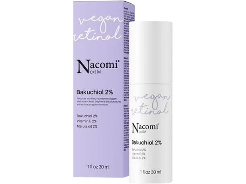 NACOMI Next Level Bakuchiol 2% Serum do twarzy, 2%, 30 ml