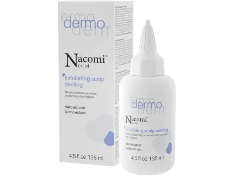 Nacomi Next Level Dermo Peeling oczyszczający do skóry głowy, 135 ml