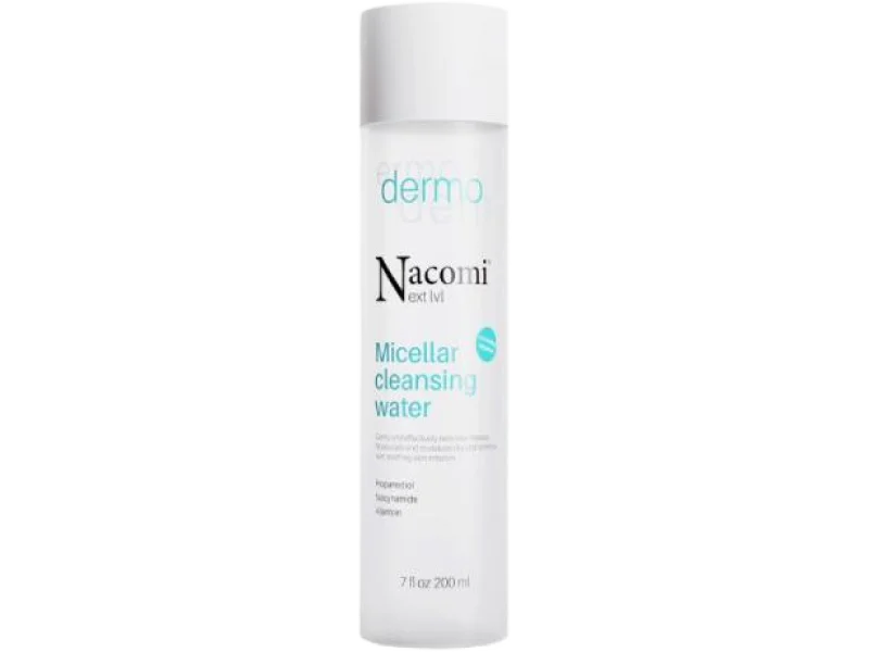 NACOMI Next Level Dermo Płyn micelarny do suchej i wrażliwej skóry, 200 ml