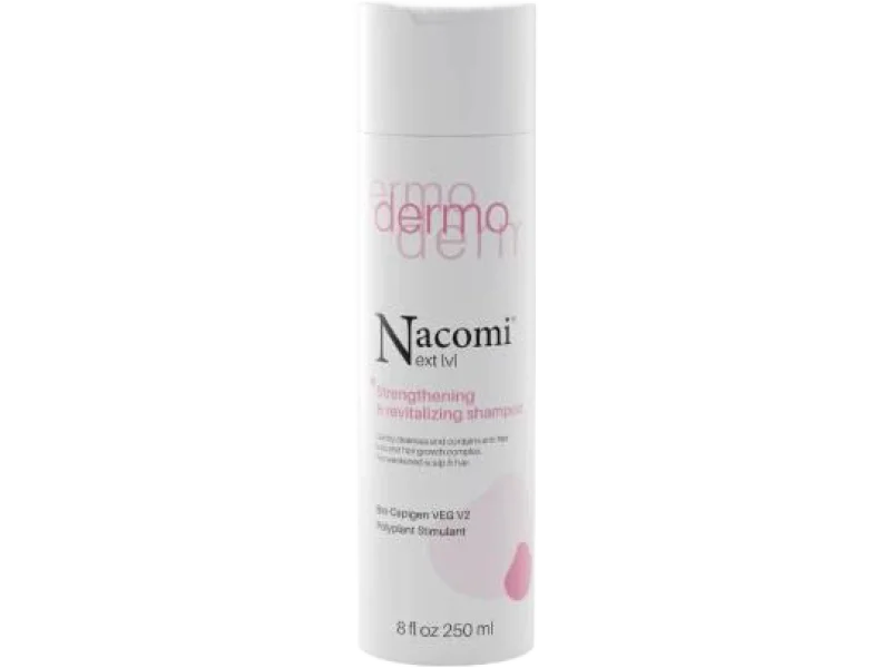 Nacomi Next Level Dermo Szampon do włosów wzmacniający i rewitalizujący, 250 ml