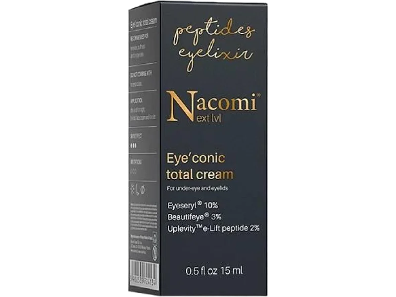 NACOMI Next Level Eye’conic Total Cream, krem, 15 ml