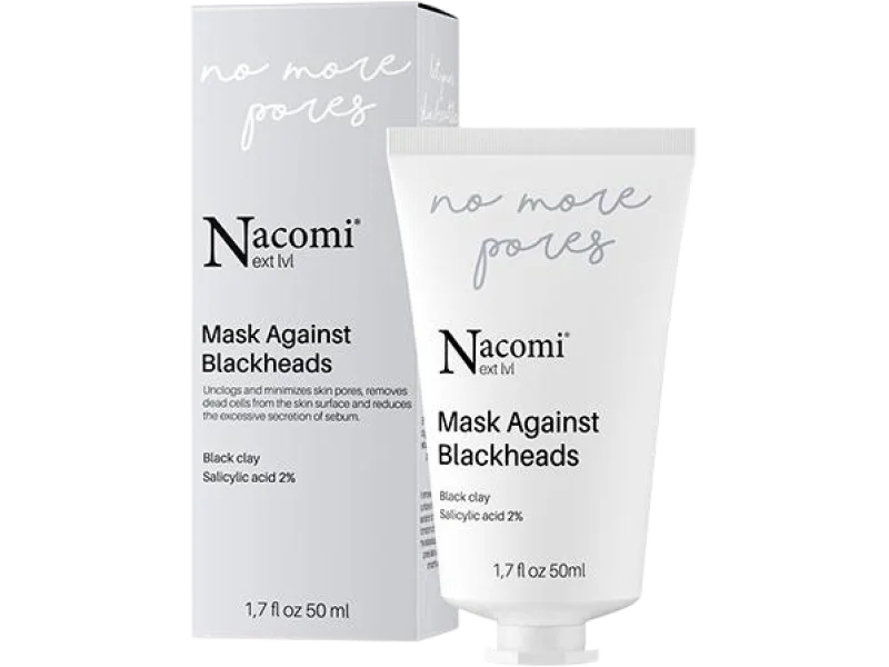 NACOMI Next level Maska przeciw zaskórnikom, 50 ml