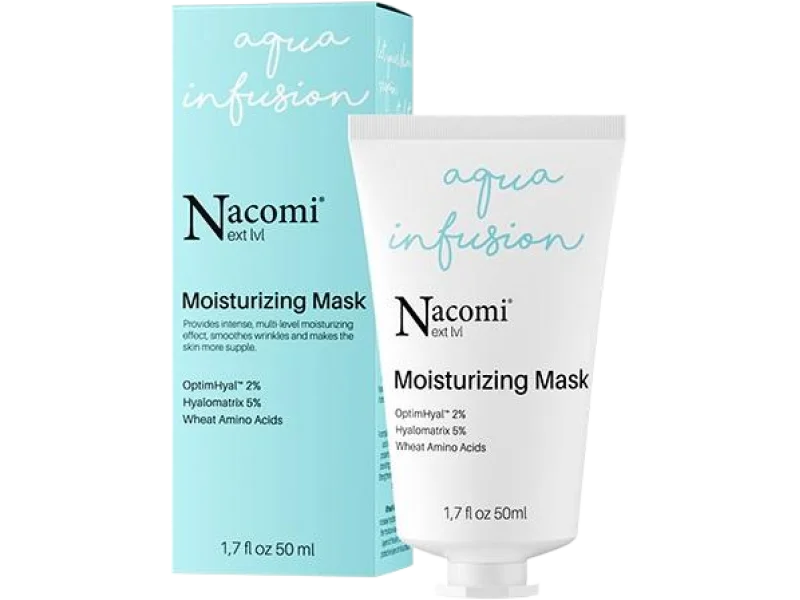 NACOMI Next Level Nawilżająca maska do twarzy, 50 ml